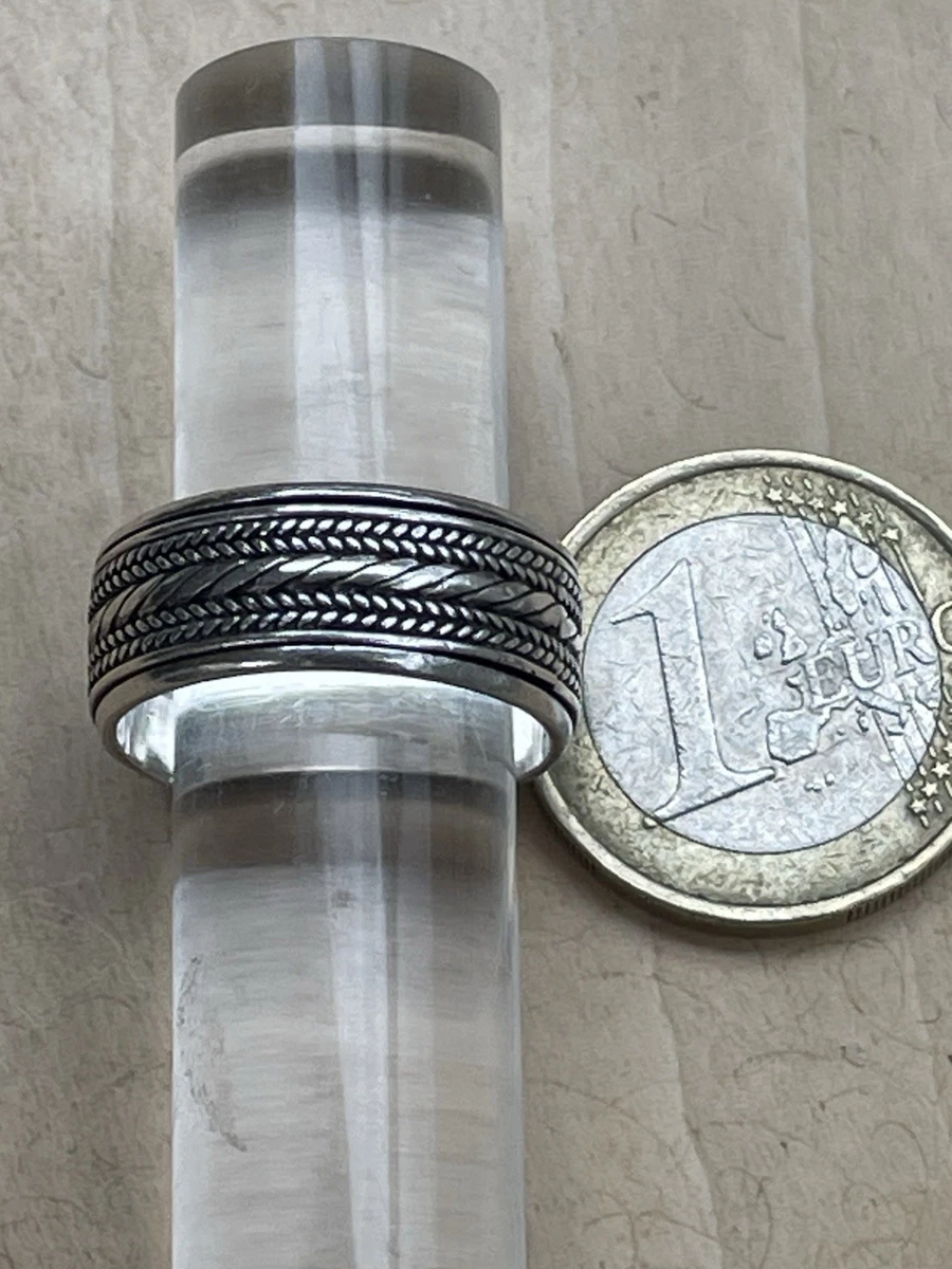 Bague Ancienne En Argent Taille 58 (très Bon état)