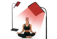 Red Light Therapy for Body, Infrared Light Therapy Lamp for Face with Adjusta...