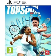 Videogioco Top Spin 2K25 Playstation 5 Tennis Nuovo Sigillato con Scontrino