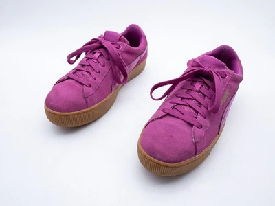 PUMA Vikky Sneaker Femme Chaussure Sport Cuir Rose Gr. 37,5 EU 39523-45 - Photo 1/4