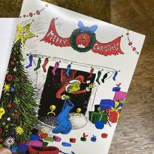 The Grinch Christmas Greeting Card New 2009 Image Arts Dr Seuss Holiday