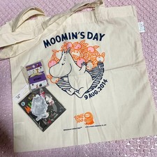 MOOMIN m15Y Stinky Keychain  Tote Bag Set New Used Collectible Brand Tote Bag