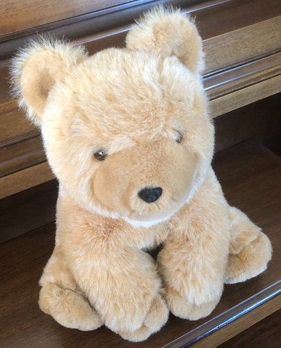 Peluche ours en peluche vintage 1979 Gund 14" assis collectionneurs peluche classique