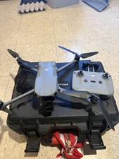 DJI Air 3 4K Drone  Smart Controller  Battery  Hard Case   Excellent Cond