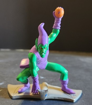 2009 Decopac Green Goblin On Board Marvel Villain Collectable Action Figure Toy