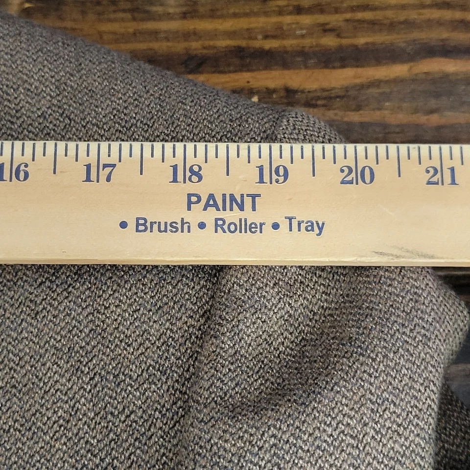 Abrigo Blazer Deportivo Oak Creek Para Hombre Dos Botones Cebada Maíz Marrón Corderos Lana 44R Foto 3 de 4