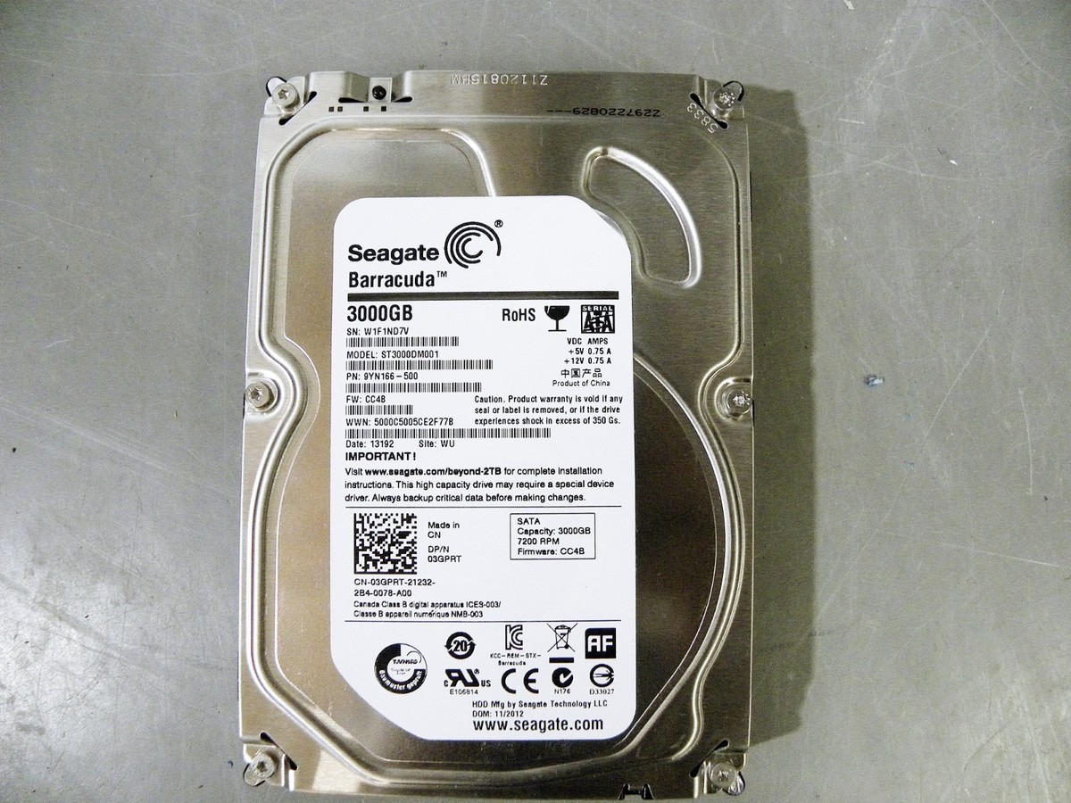 Seagate Barracuda 3TB ST3000DM001 5.25