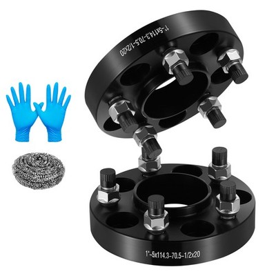 2PCS 1'' Hubcentric 5x4.5 5x114.3 Wheel Spacers For 1977-1980 Lincoln Versailles