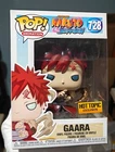 FUNKO POP!  Naruto Gaara #728 METALLIC Hot Topic Exclusive Funko Pop w/ Protecto