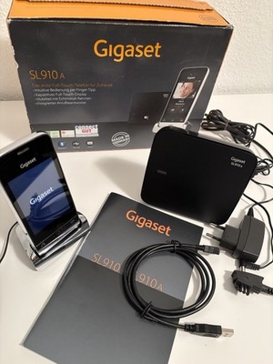 Gigaset SL910A mit Anrufbeantworter, Farb-Display, neuer Akku