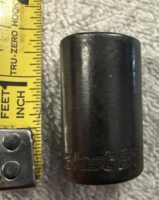 50-753 E16 torx, impact star,DURALAST 6 point Hex 3/8  dr,Socket tool vtg
