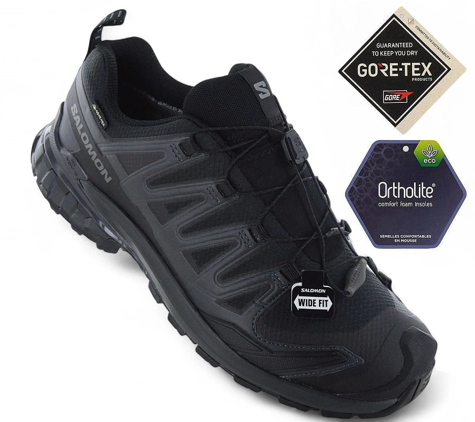 Salomon XA PRO 3D V9 WIDE GTX GORE TEX - Wanderschuhe 472770 Trail-Running Schuh - Bild 2 von 4