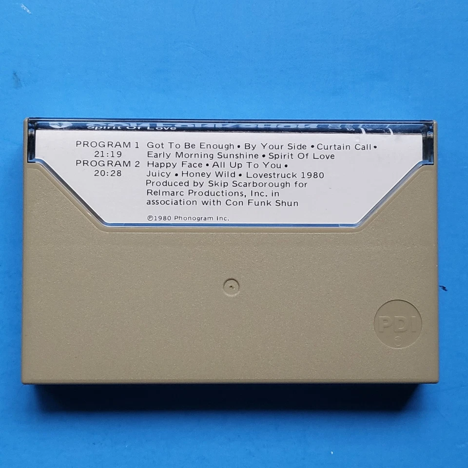 Con Funk Shun - Spirit of Love Cassette Tape 1980 Mercury Records R&B Funk Soul - Image 3 of 4