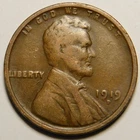 1919 D Lincoln Wheat Cent Penny VG - F   "Actual Coin Pictured"