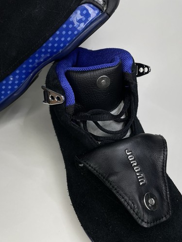 Size 9.5 - Air Jordan 18 Retro 2018 Black Sport Royal - Picture 7 of 10