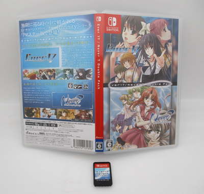 Nintendo Switch Ever 17 Never 7 Double Pack Limited Edition w/ DVD