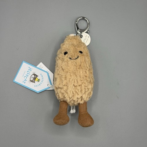 Jellycat Amuseables Peanut Plush Bag Charm New Authentic U.S. Seller