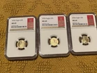 American Eagle 2026 G$5 1/10oz Gold Coin MS 69 Red Book Label NGC (THREE)