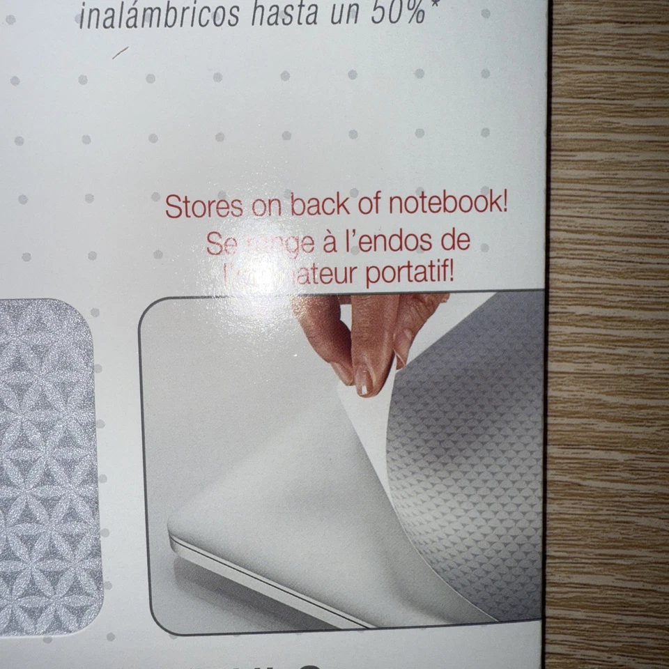 3M Precise Mouse Pad with Repositionable Adhesive Backing and Battery Saving ... - Image 3 of 4