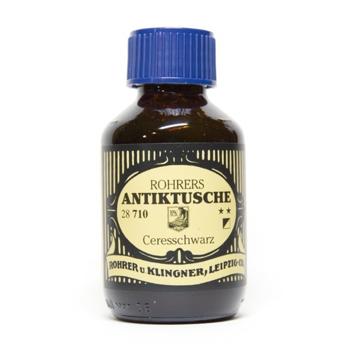 Rohrer & Klingner | Rohrers Antiktusche | 100ml Tusche im Glas | 18 Farben - Bild 9 von 20
