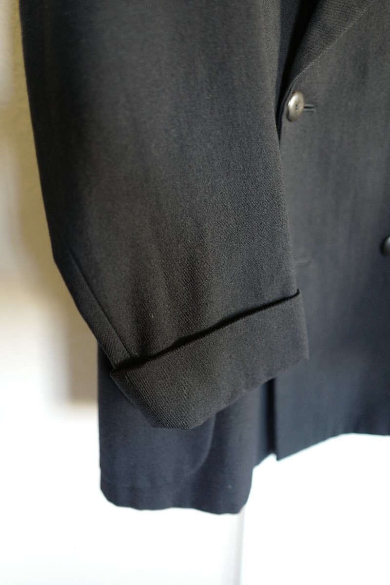 AW88 Yohji Yamamoto Pour Homme Double Breasted Blazer Wool AW88 Yohji Yamamoto Pour Homme Double Breasted Blazer Wool