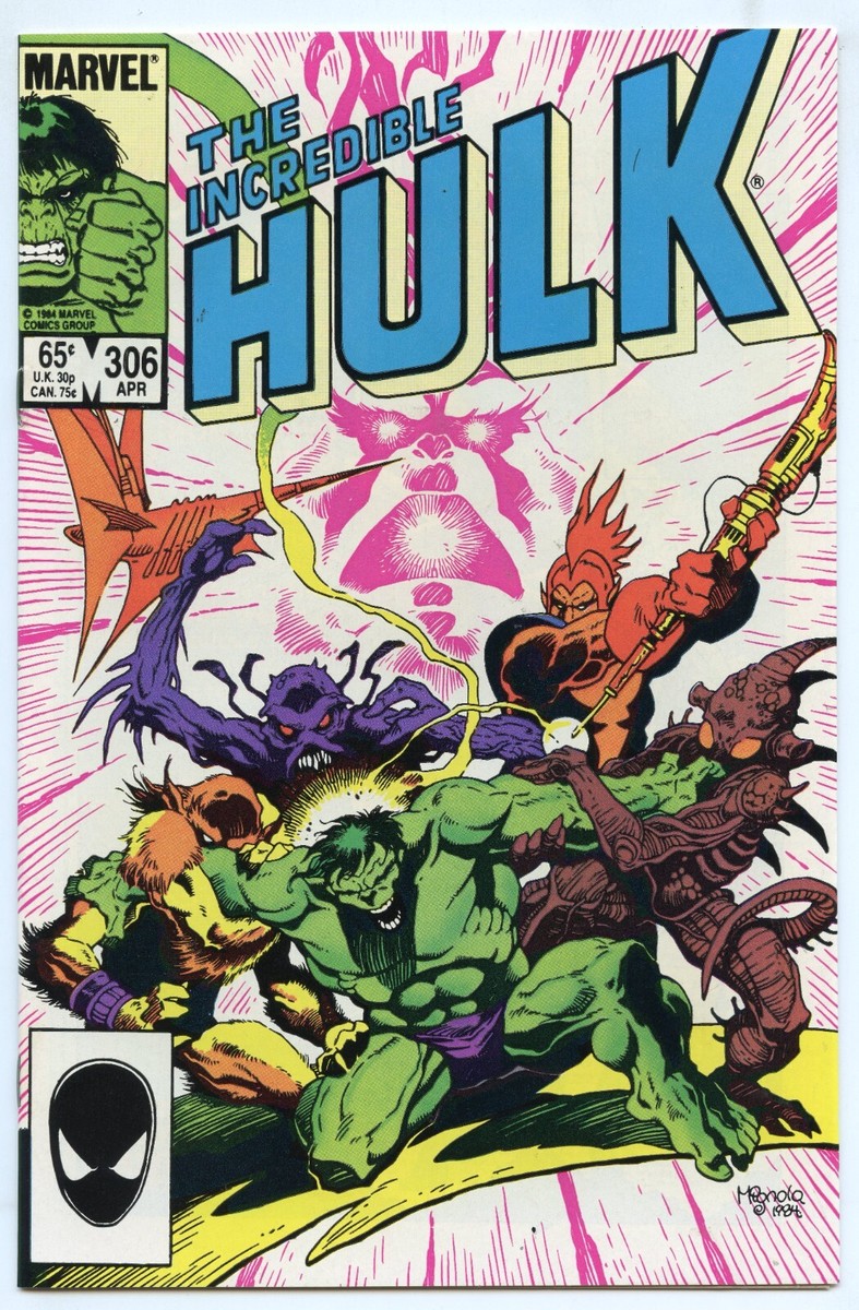The Incredible Hulk #306 Marvel Comics 1984- GB2209 | eBay