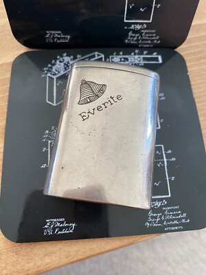 Werbung Vesta Matchsafe Everite Poilite Glocke Logo