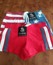 Set 2 Pcs fleece lining Short Girl Size L 10-12 Americana Miss Chievous brand