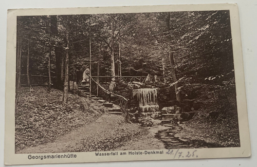 Org.AK am Holste Denkmnal,,1925 eBay