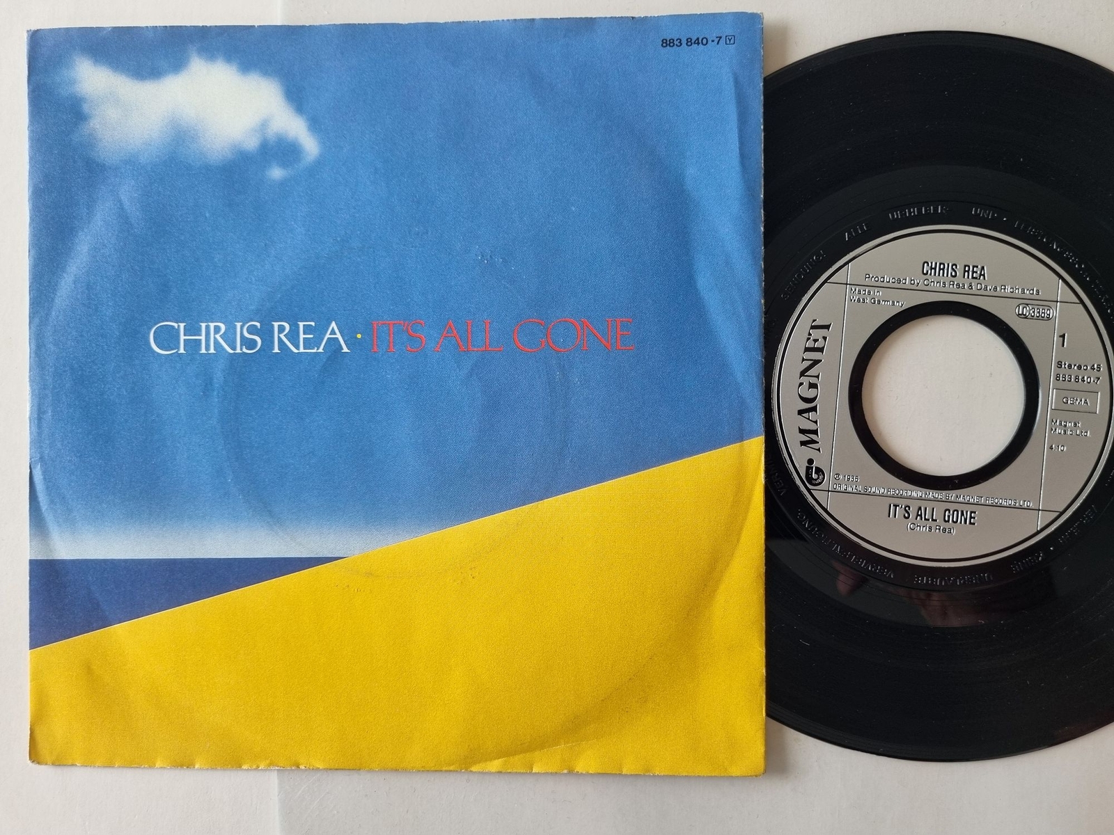 Chris Rea - It's all gone 7'' Vinyl Germany