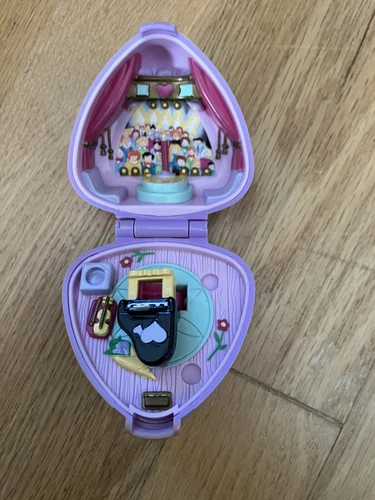 1991 Vintage Polly Pocket Perfect Piano Recital With Ring No Figures