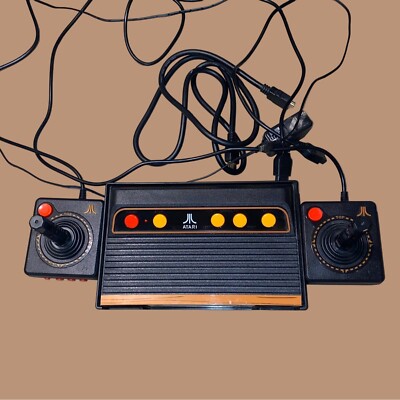 Atari Flashback 9 Boom Console with 2 Joysticks Retro AtGames Gaming System