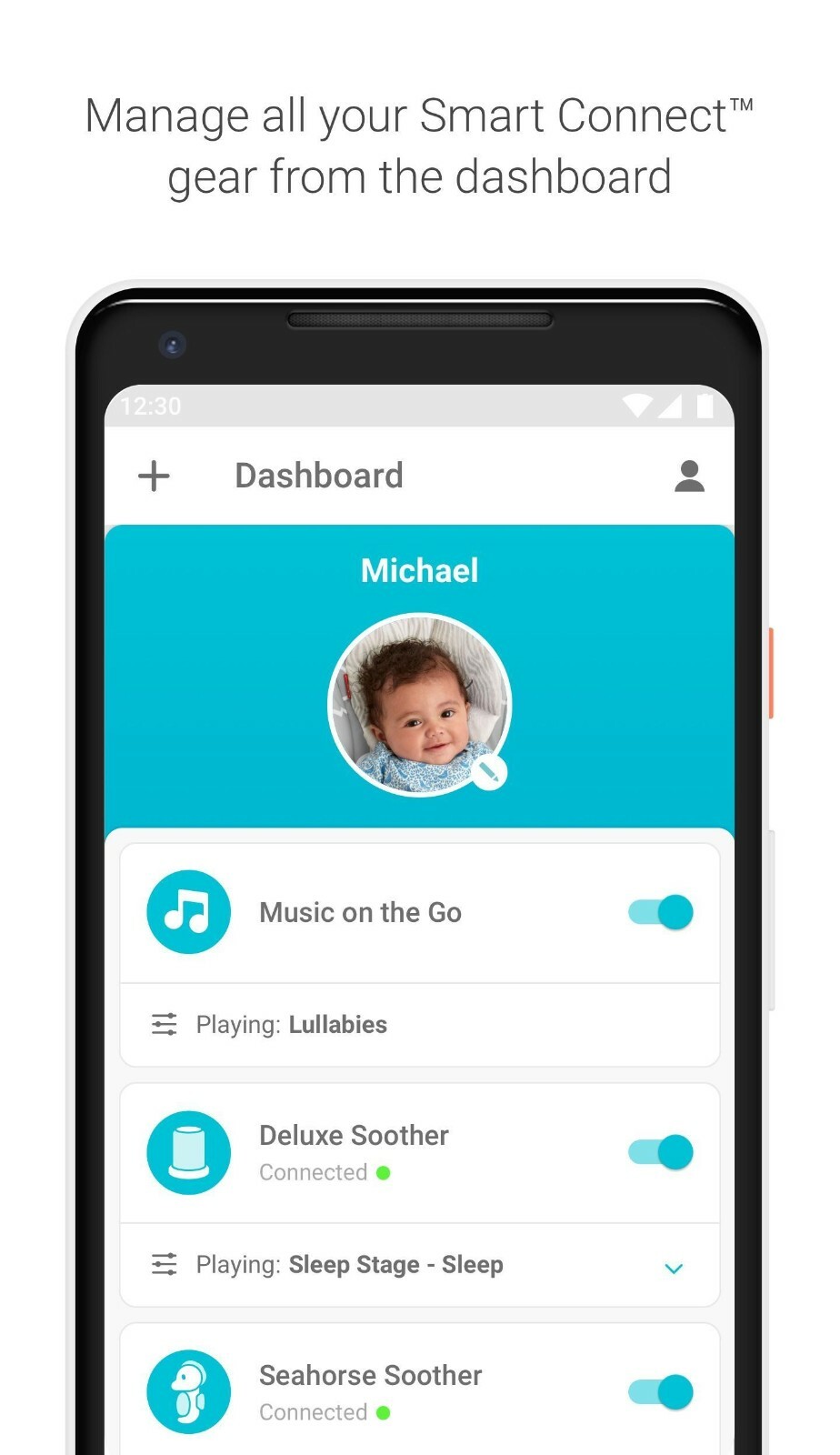 fisher price smart connect soother