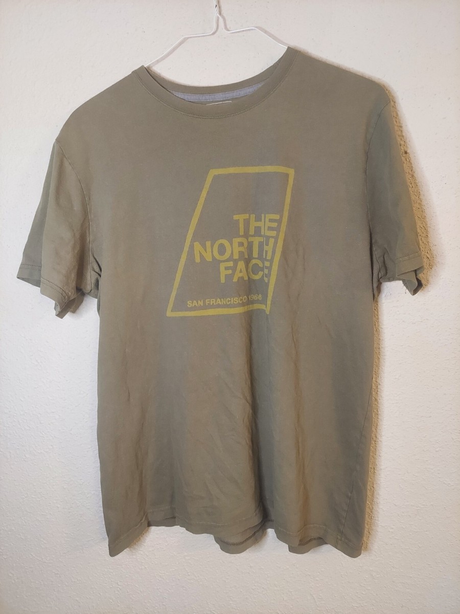 The North Face Men's XL Green Short Sleeve Tshirt | eBay