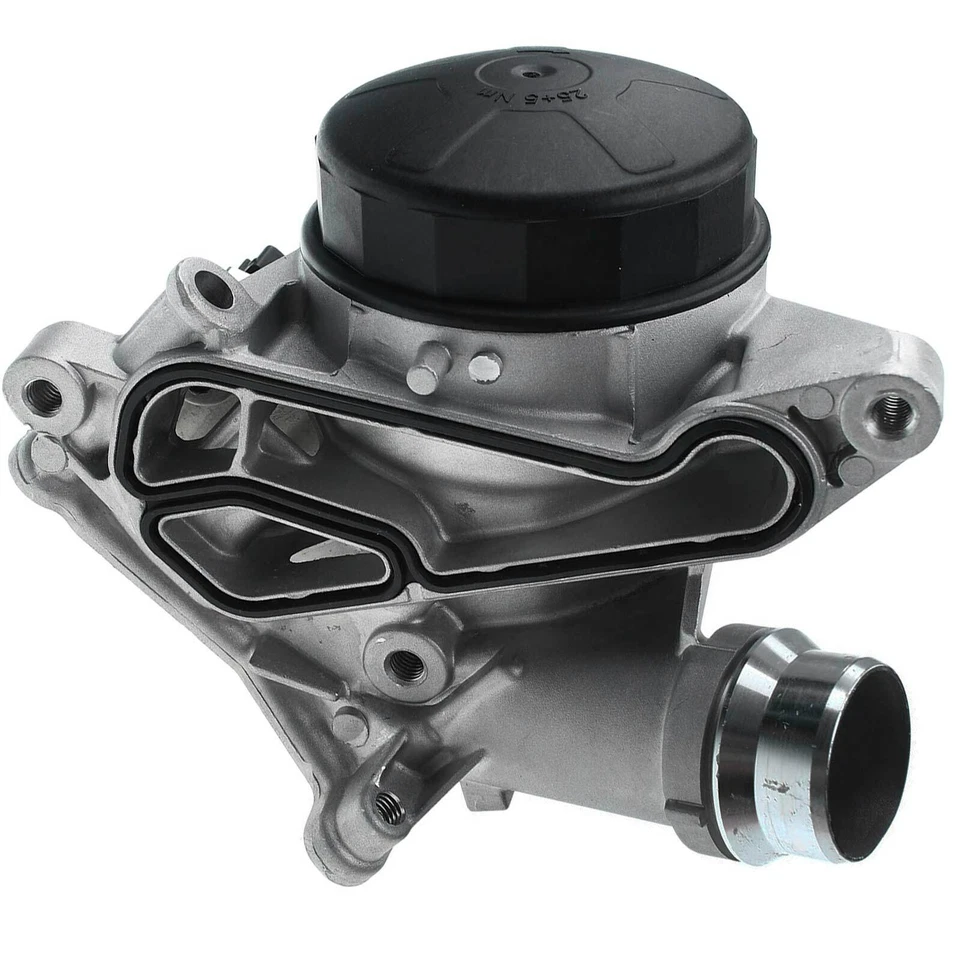 Carcasa del filtro de aceite del motor para BMW 128i 328i 335i 528i 530xi X3 Z4 sin enfriador de aceite Foto 3 de 4