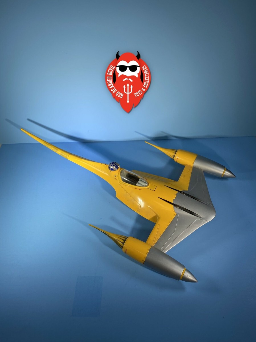 SF・ファンタジー・ホラー Star Wars Electronic Naboo Fighter STAR WARS EPISODE 1 PHANTOM MENACE ELECTRONIC NABOO FIGHTER HASBRO