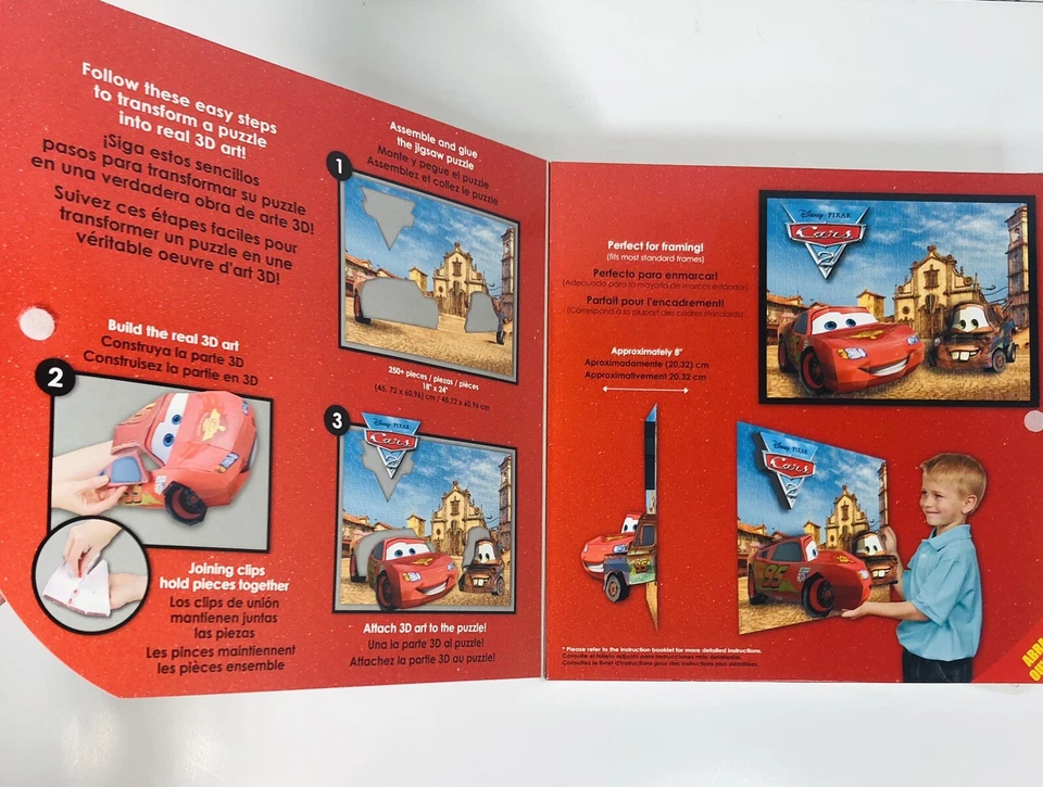 Rompecabezas 3D Breakthrough Disney Cars 2011 NUEVO Foto 3 de 3