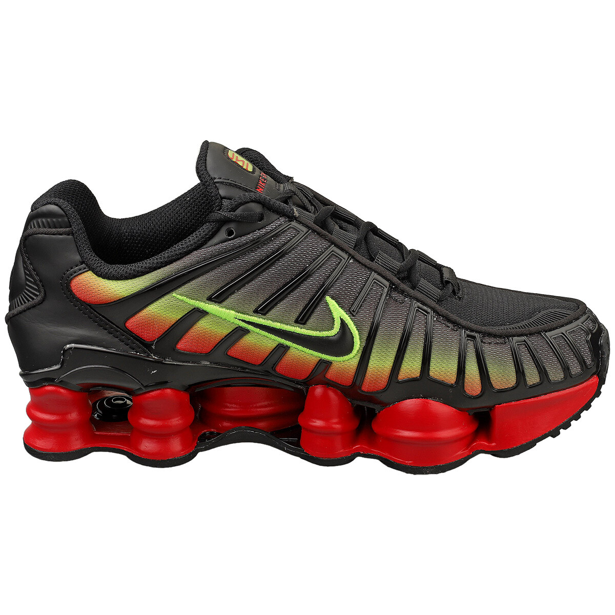 Nike Shox Tl Womens Fashion Sneakers in Black Red - 11 US | eBay