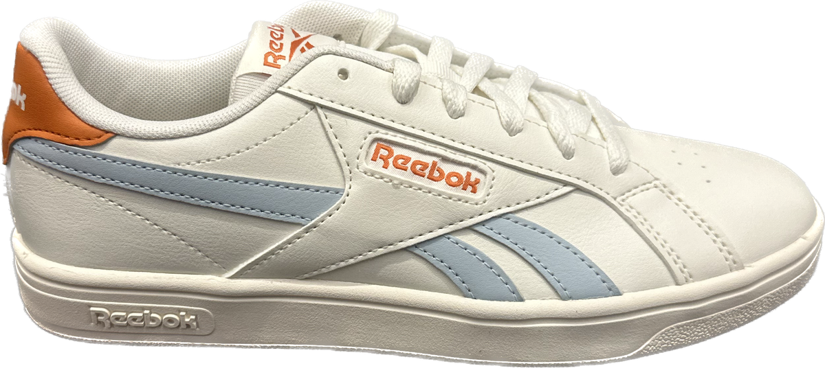 Women Reebok Court Retro Shoes Sneakers Chalk White Pale Blue
