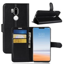 Funda tipo billetera abatible/cubierta/portatarjetas con soporte para LG G7/K8 2018/K10 2018
