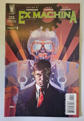 WildStorm Comics Ex Machina #4 Comic Book 2004 WildStorm Series