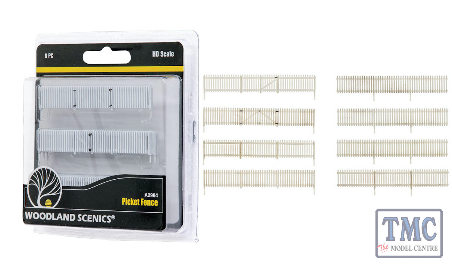 A2984 Woodland Scenics OO/HO Scale Picket Fence