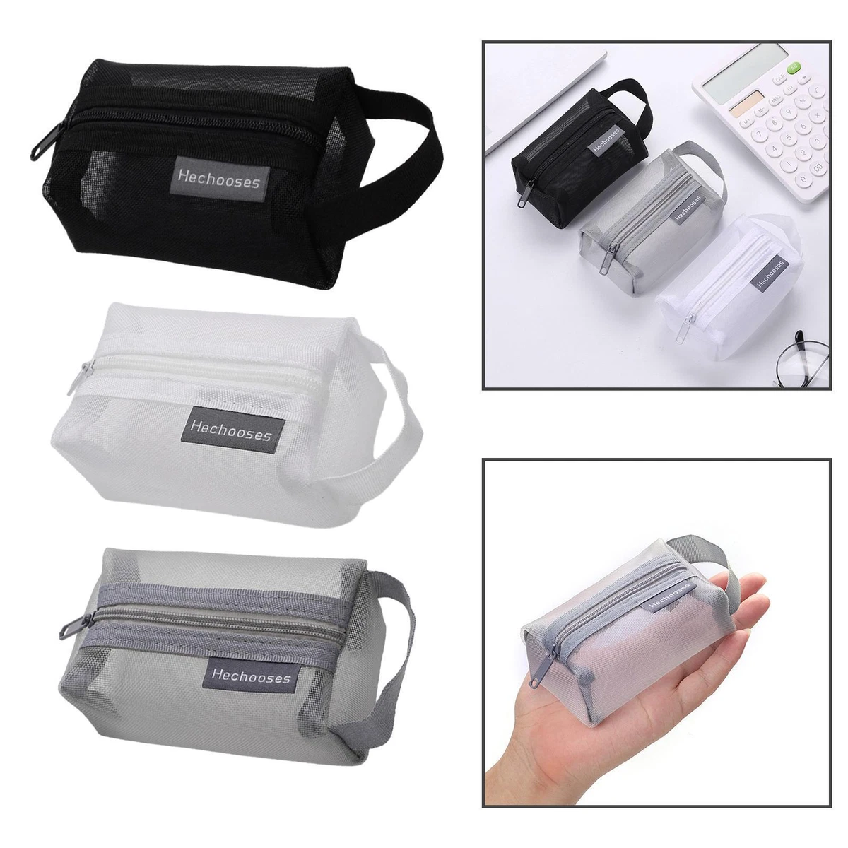 Nylon mesh zipper bags sale