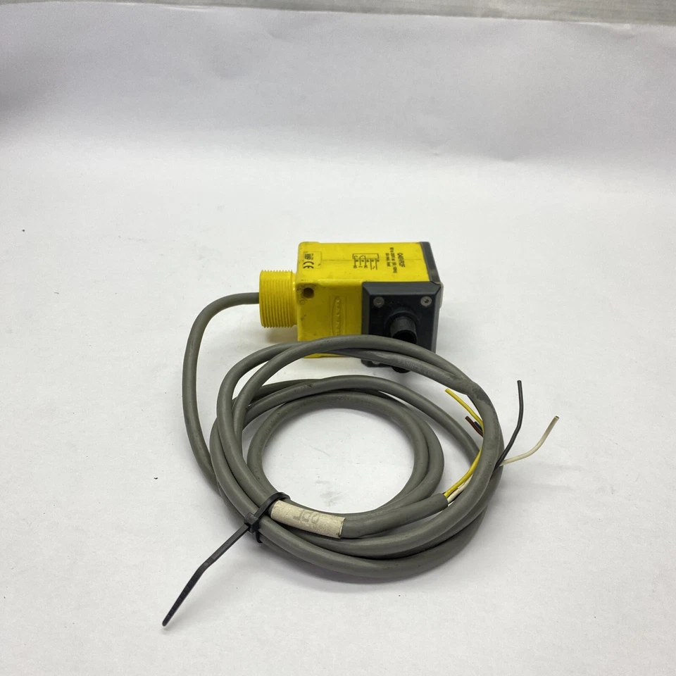 USED Banner 90-250VAC 5A Fiber Optic Amplifer w/ Electromechanical Relay Q45VR2F - Image 2 of 4