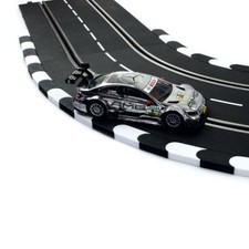 Curbs für Carrera 124 132 EVO Kurven Geraden Bordstein Randstreifen Schwarz Weiß