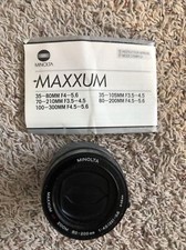 Minolta Maxxum AF Zoom 80-200mm 1:4.5 22 -5.6 46mm Camera Lens