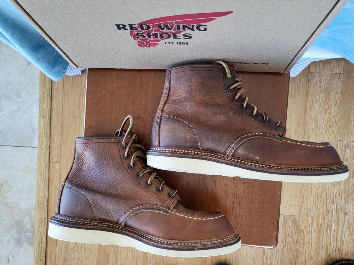 RED WING/2007年製/1907/USA8/UK7/EUR40/26cm RED Wing Boots Classic Heritage 1907 size 8D Copper rough