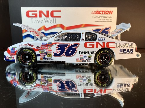 Hank Parker Jr #36 GNC Live Well 2001 Chevrolet Monte Carlo 1:24 Action 2,280 - Picture 3 of 17