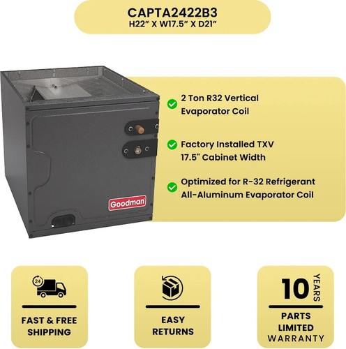 GOODMAN 1.5 TON 14.5 SEER2 AC 96% AFUE 60,000 BTU GAS FURNACE SYSTEM-R32 -UPFLOW - Picture 4 of 6