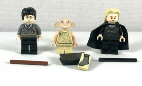 Lego Harry Potter Set 4736 Freeing Dobby Complete with 3 Minifigs